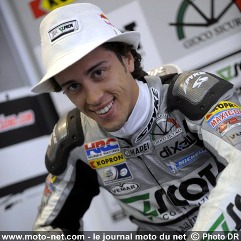 Andrea Dovizioso - Grand Prix d'Italie MotoGP 2008 : la présentation sur Moto-Net.Com