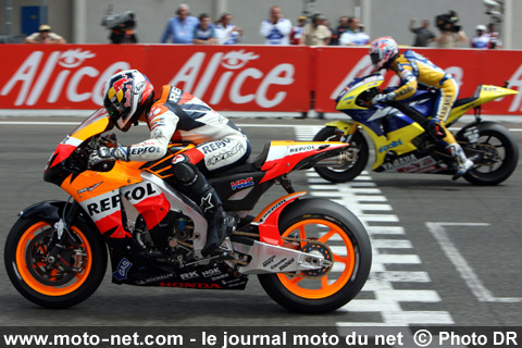 Dani Pedrosa - Grand Prix d'Italie MotoGP 2008 : la présentation sur Moto-Net.Com