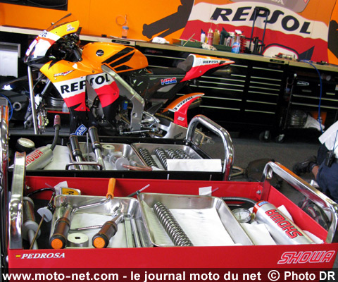 Honda Repsol - Grand Prix d'Italie MotoGP 2008 : la présentation sur Moto-Net.Com