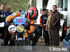 Claude de La Chapelle, Honda 400 CB