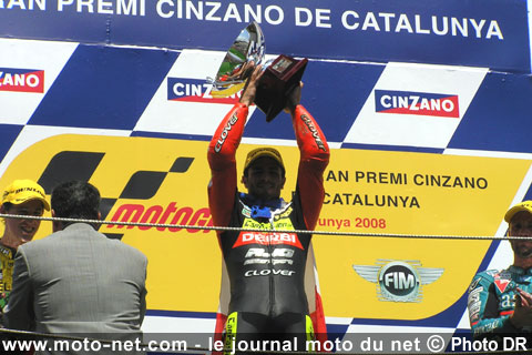 Le grand Prix de Catalogne 125 tour par tour
