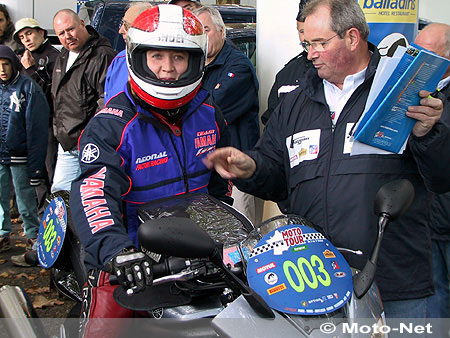 Sandrine Dufils, Yamaha 1000 Fazer