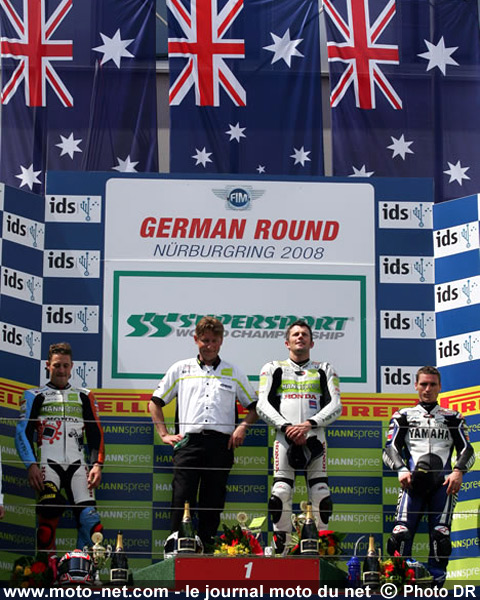 Andrew Pitt 1er, Joshua Brookes 2ème et Broc Parkes 3ème - Mondial Superbike : Le championnat s'emballe à la mi-saison !