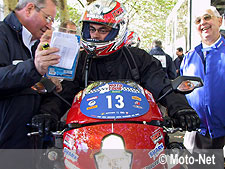 Zef Enault, Ducati 1000 Multistrada, pilote Moto Journal