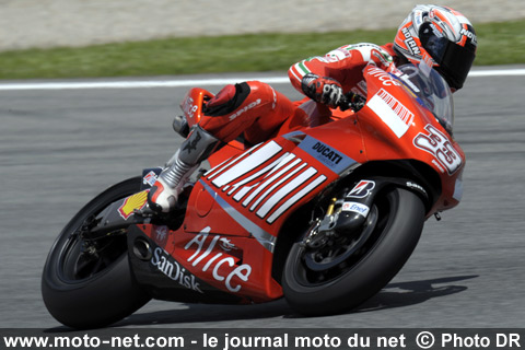 Marco Melandri - Grand Prix de Grande-Bretagne MotoGP 2008 : la présentation sur Moto-Net.Com