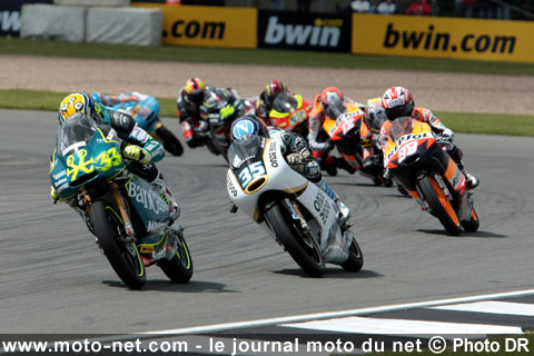 GP de Donington tour par tour