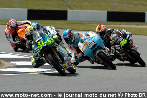 GP de Donington tour par tour