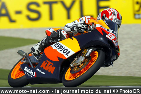 GP 125 d'Assen tour par tour