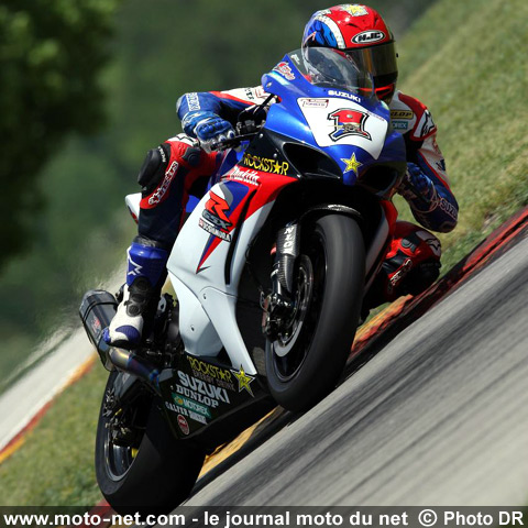 Ben Spies - Grand Prix des États-Unis MotoGP 2008 : la présentation sur Moto-Net.Com