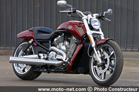 V-Rod Muscle - Nouveautés 2009 Harley-Davidson : Les Touring à l'honneur et une nouvelle V-Rod