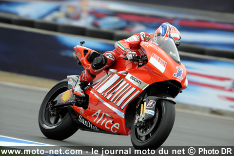 Casey Stoner - Grand Prix de République Tchèque MotoGP 2008 : la présentation sur Moto-Net.Com