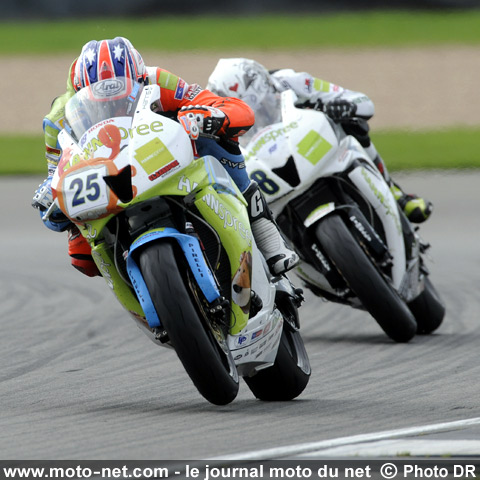 Joshua Brookes et Andrew Pitt - Mondial Superbike Europe 2008 : Racing in the rain