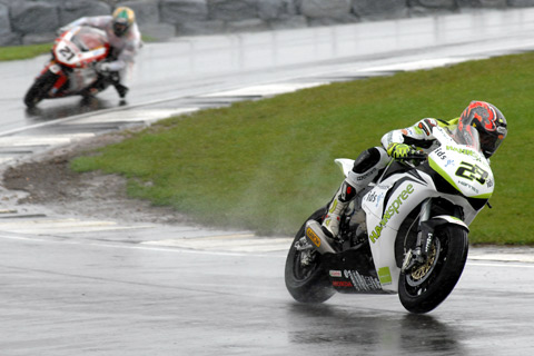 Ryuchi Kiyonari et Troy Bayliss - Mondial Superbike Europe 2008 : Racing in the rain