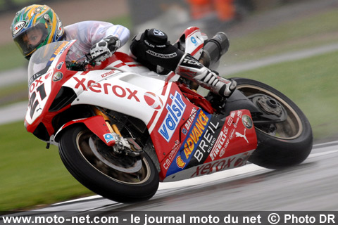 Troy Bayliss - Mondial Superbike Europe 2008 : Racing in the rain