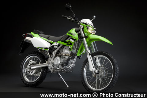 Kawasaki lance une nouvelle gamme de VN 1700 et remodèle sa KLX 250