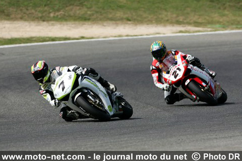 Carlos Checa et Troy Bayliss - Mondial Superbike Italie 2008 : Sacré Bayliss !