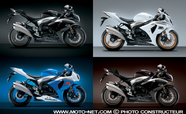 Nouveautés Suzuki 2009 : GSX-R 1000 et M1500 Intruder : tous nouveaux tous beaux !