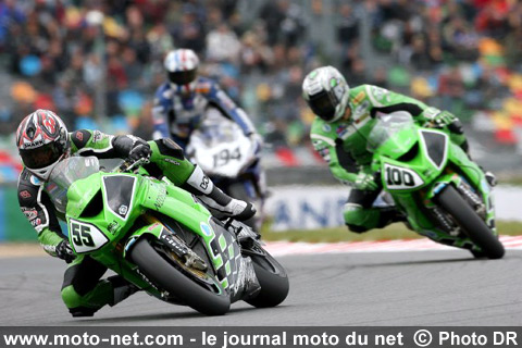 Régis Laconi, Makoto Tamada et Sébastien Gimbert - Mondial Superbike France 2008 - Le retour des deux rois australiens !