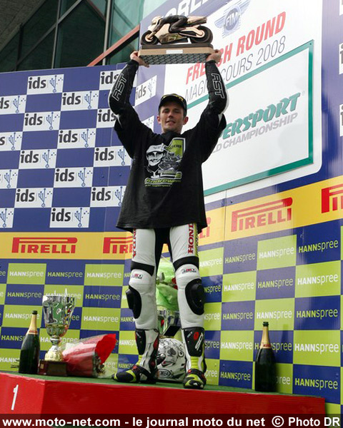 Andrew Pitt, Champion du Monde Supersport 2008 - Mondial Superbike France 2008 - Le retour des deux rois australiens !