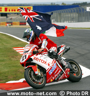 Troy Bayliss, Champion du Monde Superbike 2008 - Mondial Superbike France 2008 - Le retour des deux rois australiens !