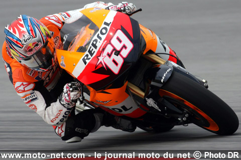Nicky Hayden - Grand Prix de Valence MotoGP 2008 : la présentation sur Moto-Net.Com
