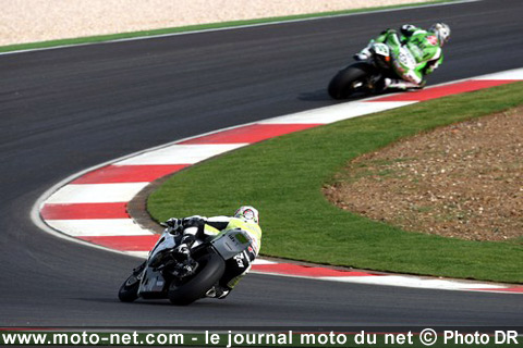  Régis Laconi et Ryuichi Kiyonari - Mondial Superbike Portugal 2008 : Bayliss et Sofuoglu : départ et retour gagnants !
