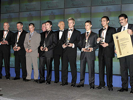 Les champions de monde 2003 en catégorie Courses sur routes