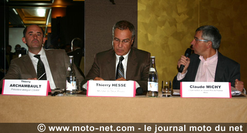 Thierry Archambault, Thierry Hesse et Claude Michy - Le prochain Mondial du deux-roues se veut rassembleur et dynamique