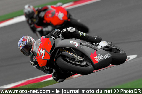 Max Biaggi et Shinya Nakano - Essais Portimao : La saison 2009 de Mondial Superbike s'annonce chaude !
