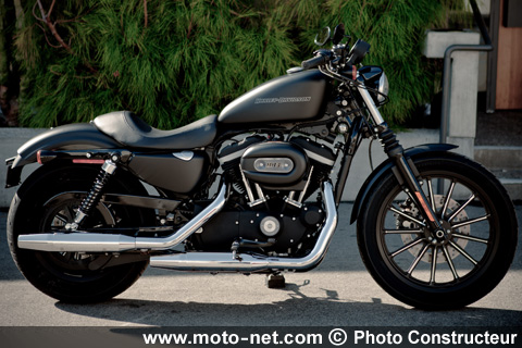  Nouveautés 2009 - Harley-Davidson présente son petit dernier : le 883 Iron