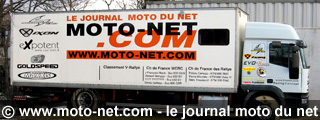 Maxxis / Goldspeed partenaire du Team Moto-Net.Com sur le Championnat de France des Rallyes 2009