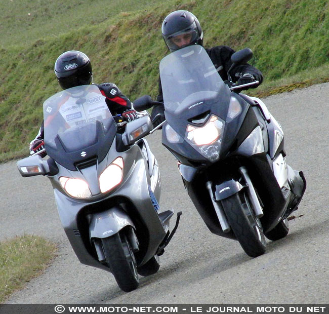 Tous les Duels Face à face Honda 600 Silverwing Suzuki