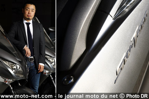Kyosuke Kitayama, Large Project leader - Test Honda SW-T400 : Honda à l'aspi du Tmax ?