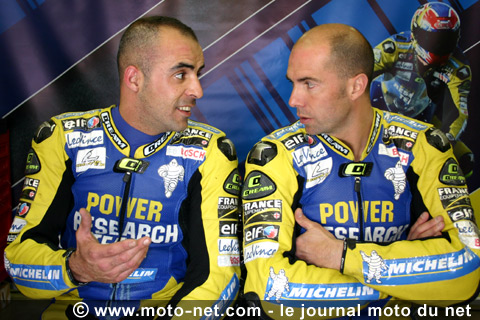 Josep Monge et William Costes - Essais 24H Moto : Ça tourne déjà vite au Mans !