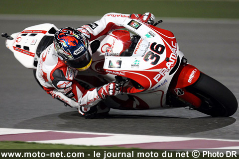 Mika Kallio - Le Grand Prix du Qatar MotoGP 2009 : Stoner fait la passe de trois !  