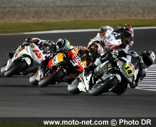 De Puniet, Pedrosa, De Angelis et Kallio - Le Grand Prix du Qatar MotoGP 2009 : Stoner fait la passe de trois !  