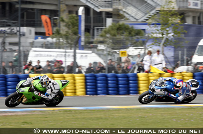 Julien Da Costa et Vincent Philippe - Les 24H Moto du Mans 2009 en direct sur Moto-Net.Com