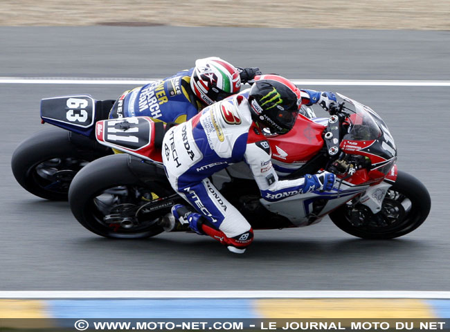 Honda France et Power Research Team - Les 24H Moto du Mans 2009 en direct sur Moto-Net.Com