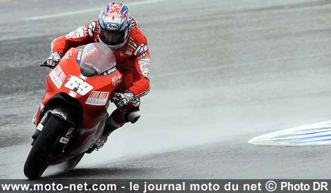 Nicky Hayden - Grand Prix d'Espagne MotoGP 2009 : la présentation sur Moto-Net.Com