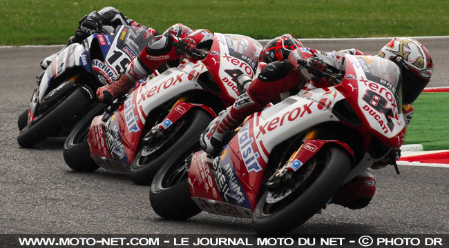 Michel Fabrizio - Mondial Superbike Italie Monza 2009 : Le sort s'acharne sur les leaders à Monza