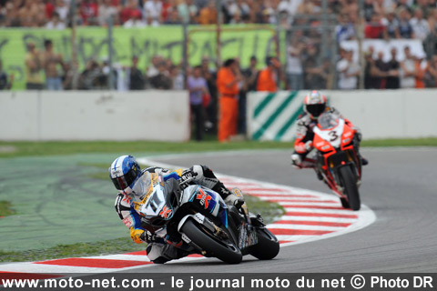Yukio Kagayama et Max Biaggi - Mondial Superbike Italie Monza 2009 : Le sort s'acharne sur les leaders à Monza