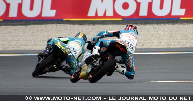 GP 125 : 35 pilotes au départ, 15 à l'arrivée !