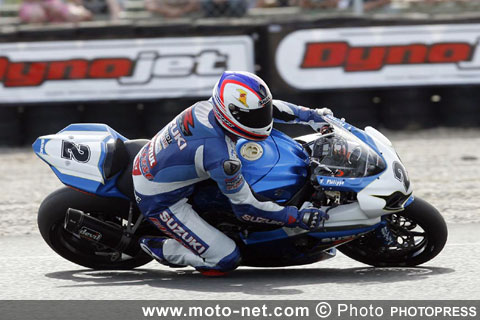 FSBK 2009 - Le Vigeant : Vincent Philippe conserve la tête du championnat en Superbike