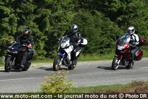 Triple essai Honda : DN-01, Deauville, Transalp