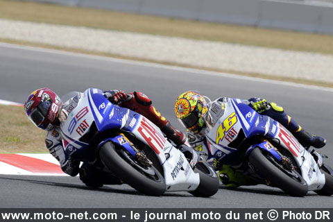 GP d'Espagne : Rossi et Lorenzo règlent leurs comptes ! 