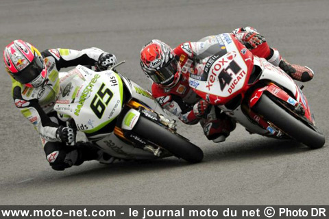 Jonathan Rea et Noriyuki Haga - Mondial Superbike Allemagne 2009 : Changement de leader en Mondial Superbike !