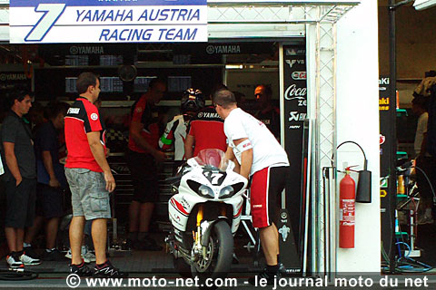 Yamaha n°7 Austria Racing Team