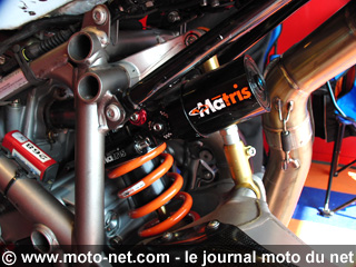 Duo d'enfer en catégorie Open : Ducati 848 n°78