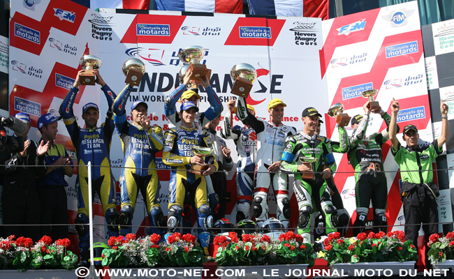 Podium Bol d'Or 2009