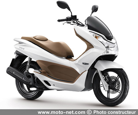 Nouveautés 2010 - Honda dévoile un nouveau scooter 125 cc : le PCX